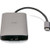 C2G USB C Portable Laptop Dock with HDMI, USB, Ethernet, SD, and USB-C - 4K