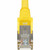 StarTech.com 5ft Yellow CAT6a Ethernet Cable, Snagless RJ45, 10G, 100W PoE, S/FTP, LSZH, 27AWG Bare Copper, 500MHz, Shielded Network Cord