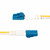 StarTech.com 5m (16.4ft) LC to SC (UPC) OS2 Single Mode Duplex Fiber Optic Cable, 9/125, 100G, Low Insertion Loss, LSZH Fiber Jumper Cord