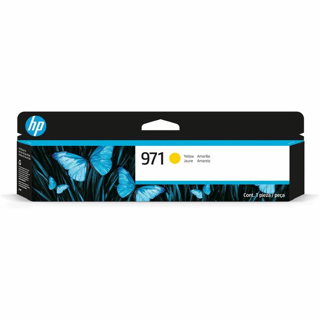 HP 971 (CN624AM) Original Standard Yield Inkjet Ink Cartridge - Single Pack - Yellow - 1 Each