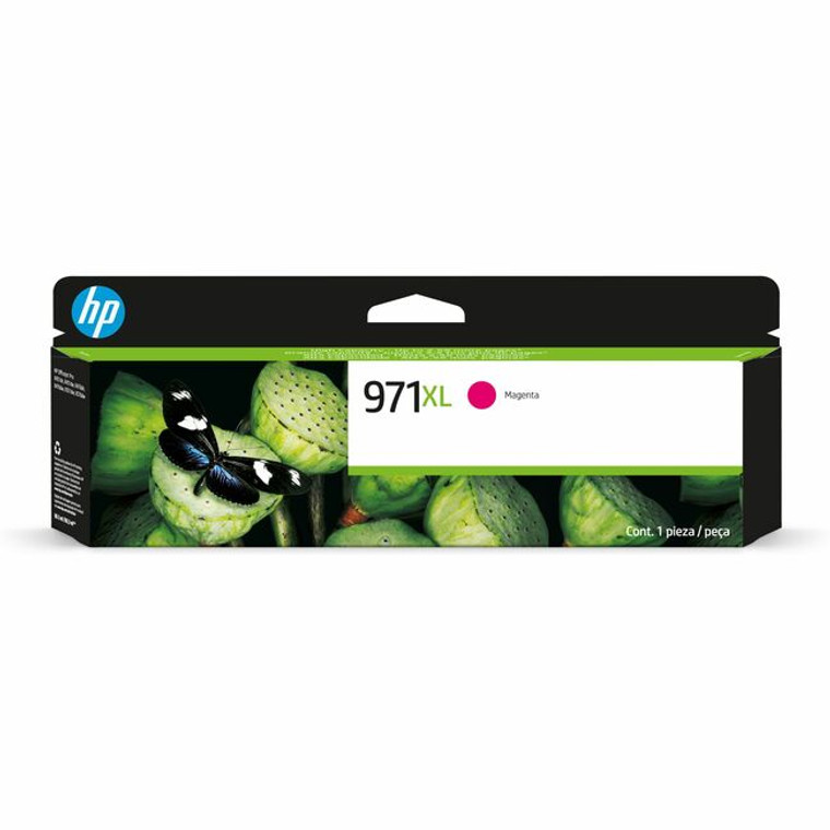 HP 971XL (CN627AM) Original High Yield Inkjet Ink Cartridge - Single Pack - Magenta - 1 Each