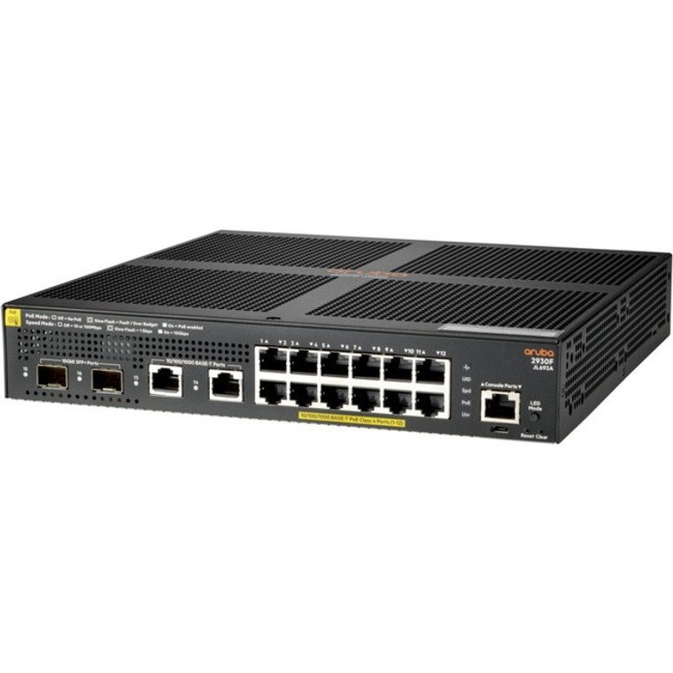 HPE 2930F 12G PoE+ 2G/2SFP+ Switch