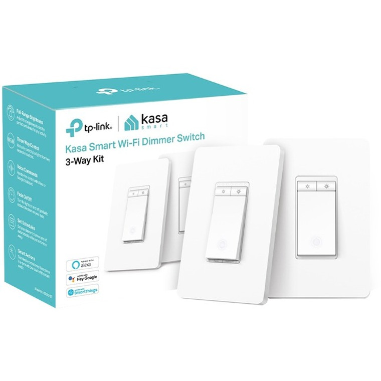 Kasa Smart WiFi Light Switch, 3-Way Dimmer Kit