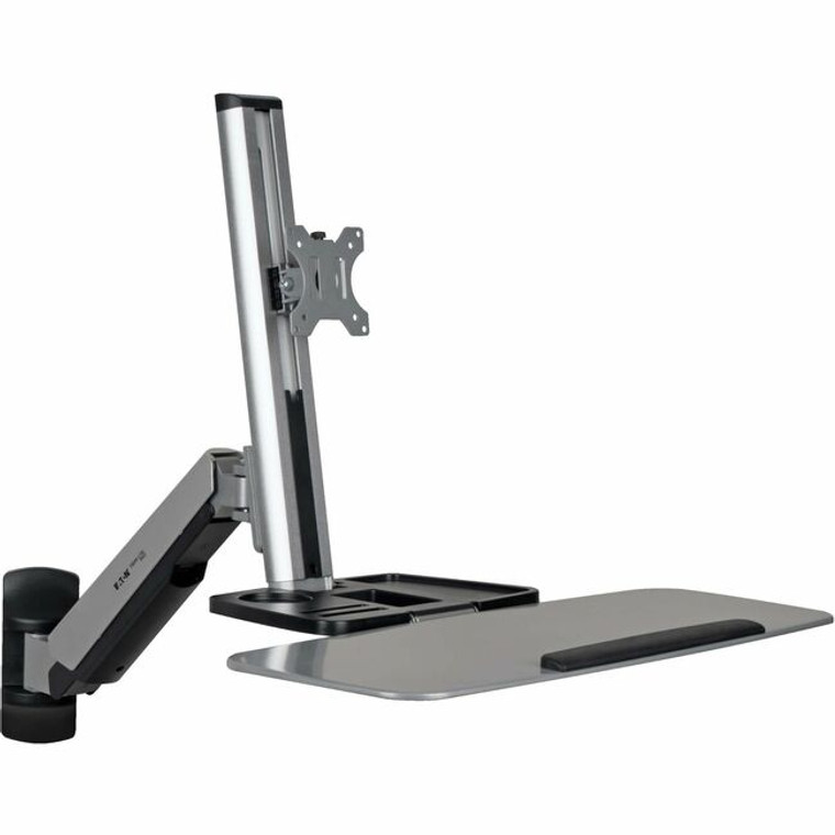 Tripp Lite by Eaton WorkWise WWSS1332W Wall Mount for Flat Panel Display, TV, Keyboard, Telephone, Fan - Black