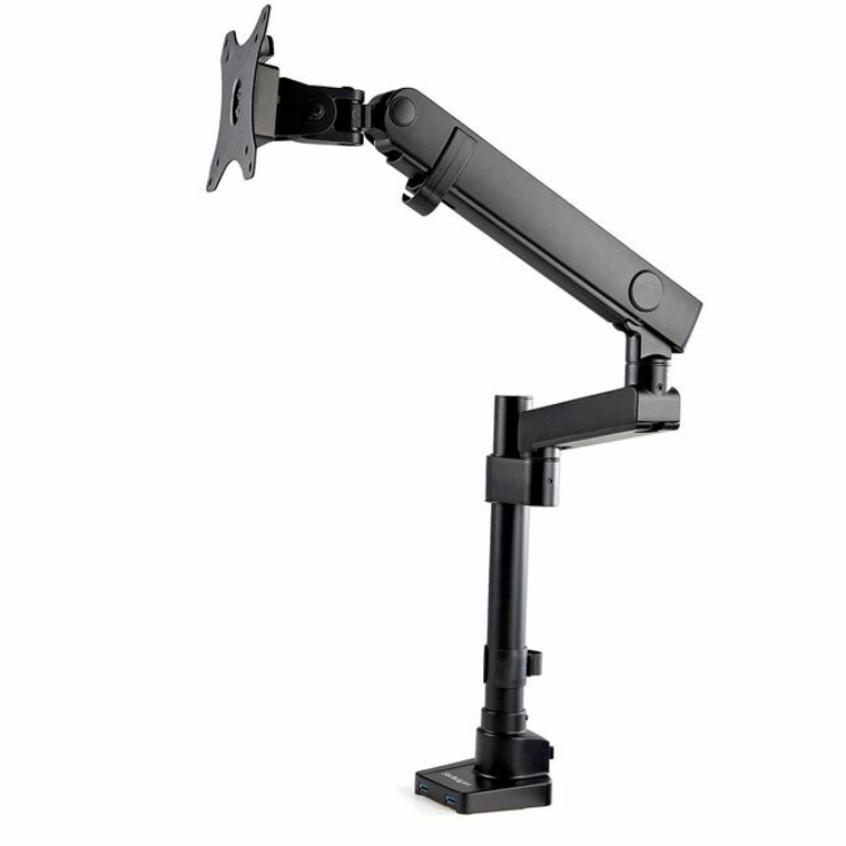 StarTech.com Desk Mount Monitor Arm with 2x USB 3.0 ports, Full Motion Monitor Mount up to 34" (17.6lb/8kg) VESA Display, C-Clamp/Grommet StarTech.com Desk Mount Monitor Arm with 2x USB 3.0 ports, Full Motion Monitor Mount up to 34" (17.6lb/8kg) VESA Display, C-Clamp/Grommet