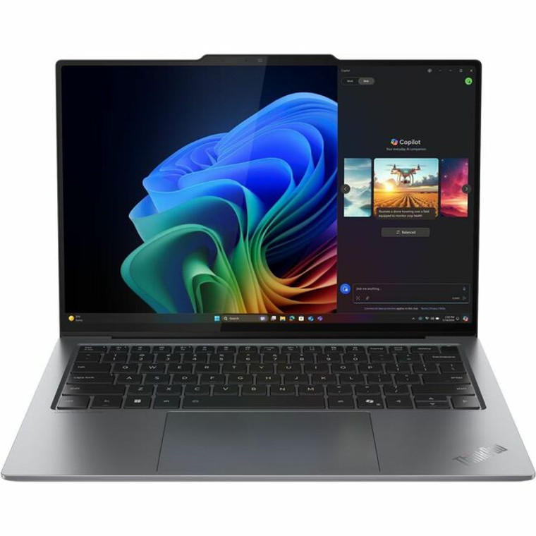 Lenovo Thinkpad X9-14 Gen 1 21QA0000CA 14" Copilot+ PC Notebook - WUXGA - Intel Core Ultra 5 226V - Intel Evo Platform - 16 GB - 512 GB SSD - French Keyboard - Gray