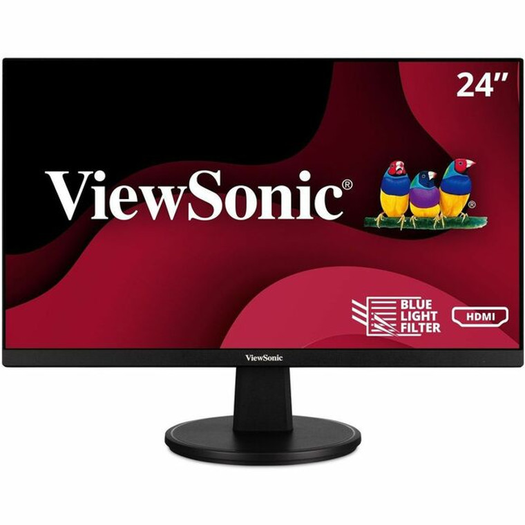 ViewSonic Value VA2447-MH 24" Class Full HD LED Monitor - 16:9 - Black