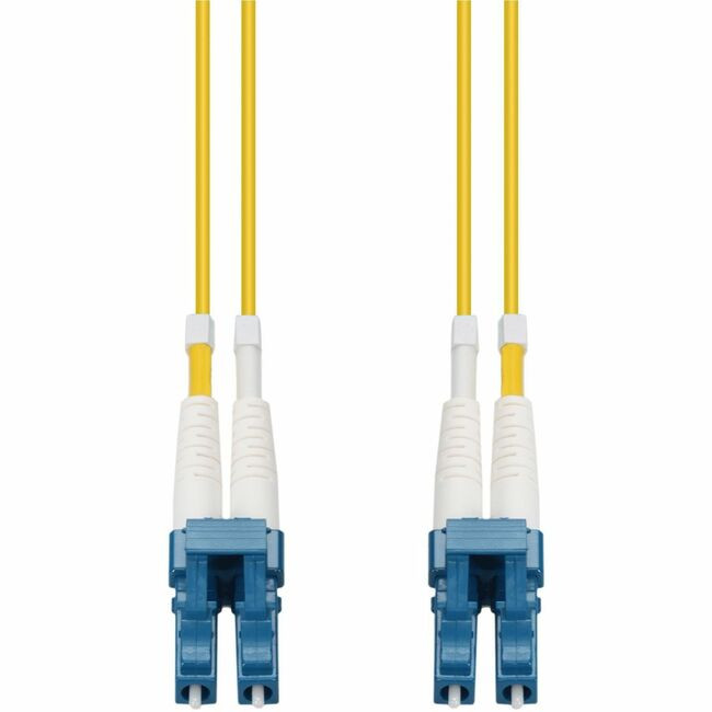 AddOn 2M Single-Mode fiber (SMF) Duplex LC/LC OS1 Yellow Patch Cable