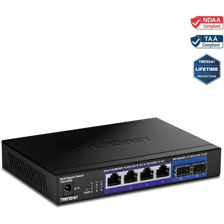 TRENDnet 6-Port Unmanaged Multi-Gig Switch