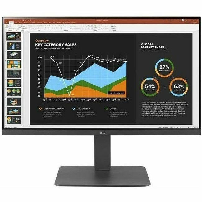 LG 24BR650B-C 24" Class Full HD LCD Monitor - 16:9