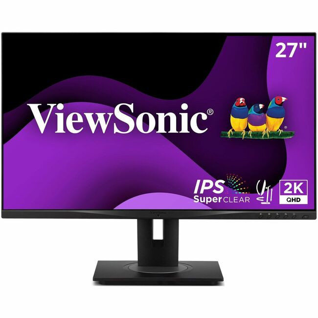 ViewSonic VG2748A-2K 27" Class QHD LED Monitor - 16:9 - Black