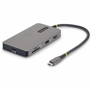 StarTech USB-C Multiport Adapter with 4K 60Hz HDMI, 140W Power Delivery, USB 10Gbps, GbE, SD / MicroSD Slots, Plug-and-Play