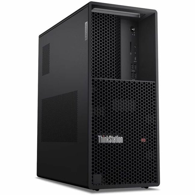 Lenovo ThinkStation P3 Gen 2 30HT00A2US Workstation - Intel Core Ultra 7 2nd Gen 265 - vPro Technology - 32 GB - 1 TB SSD - Tower - Black