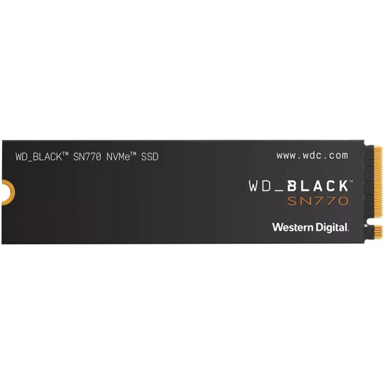 WD Black SN770 WDS100T3X0E 1 TB Solid State Drive - M.2 2280 Internal - PCI Express NVMe (PCI Express NVMe 4.0 x4)