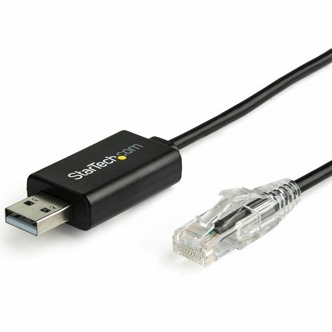 StarTech.com 6 ft / 1.8 m Cisco USB Console Cable - USB to RJ45 Rollover Cable - Transfer rates up to 460Kbps - M/M - Windows&reg;, Mac and Linux&reg; Compatible