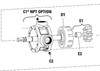 Envirogear 0240-3000-110 Case 2" NPT Kit (C1) for Viking PN. 2-214-809-100-00 Viking Pump Model K & KK