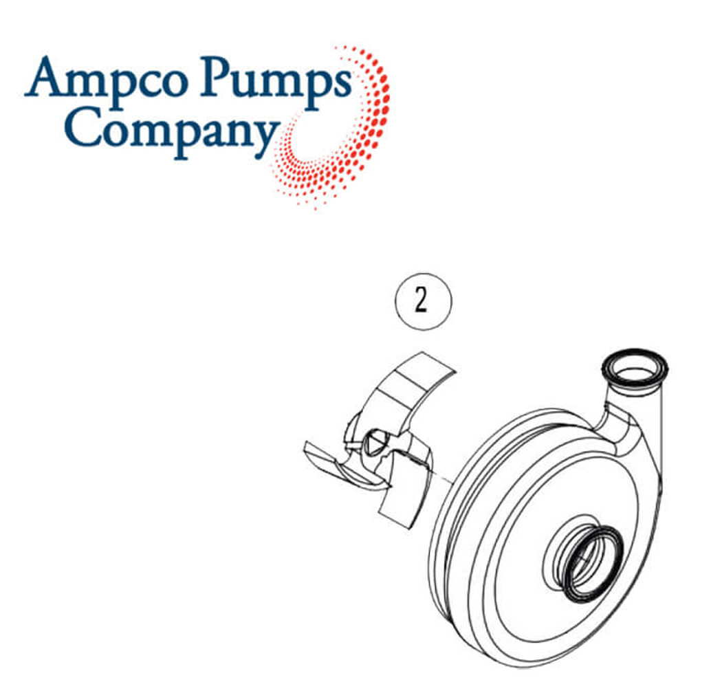 Ampco Pump Part Number S328-02CP-316L Ampco Pump Part Number S328-02CP-316L