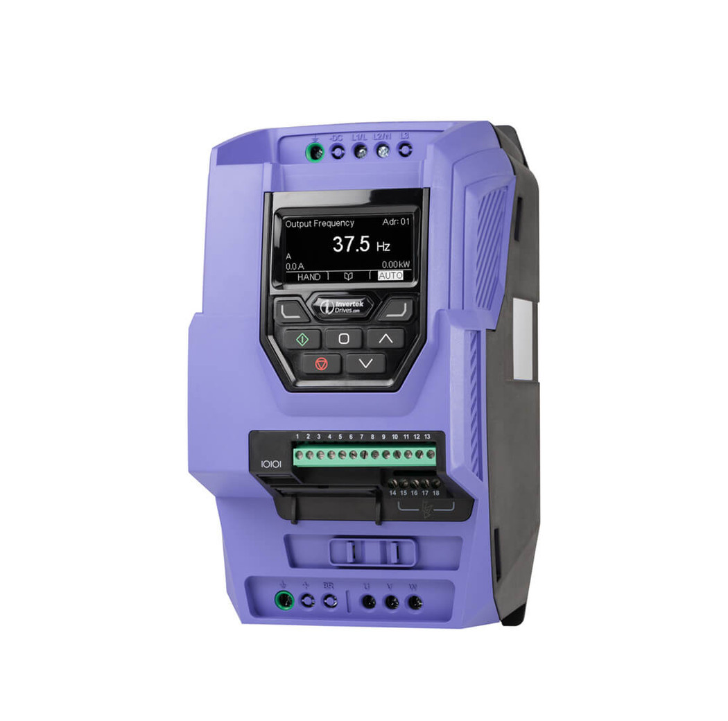 ODV-3-340140-3F12-MN Three Phase IP20 Invertek ECO Series Drive