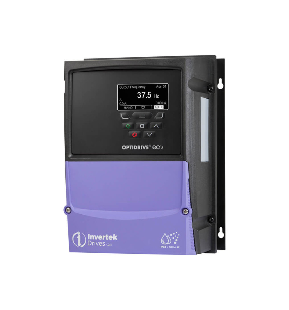 ODV-3-240095-3F1A-MN Three Phase IP66 Invertek ECO Series Drive