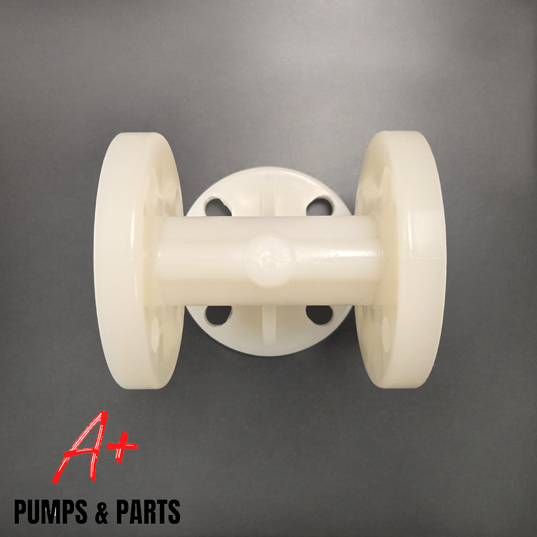 V518-179-520 Manifold (PVDF) Flanged fits Sandpiper Pumps, OEM P/N 518.179.520
