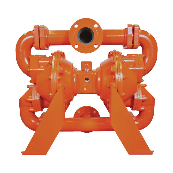 15-13270 Wilden AODD Pump, Aluminum, 3" Pro-Flo® SHIFT Brahma™, Bolted, Flanged, w/ Santoprene®