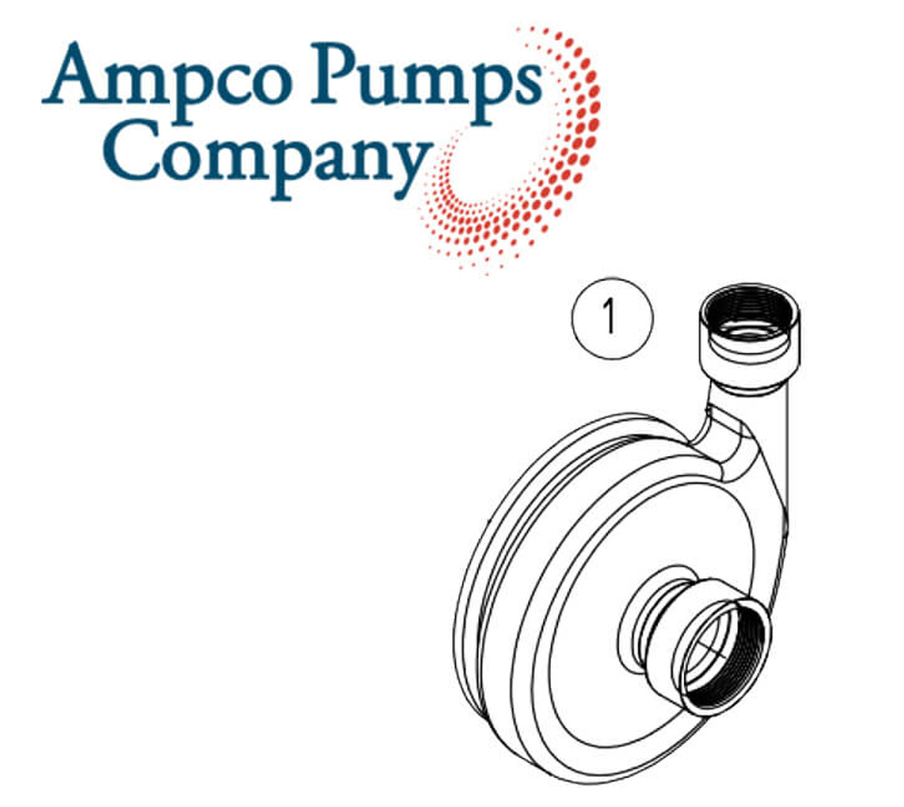 Ampco Pump Part Number S114MI-01C