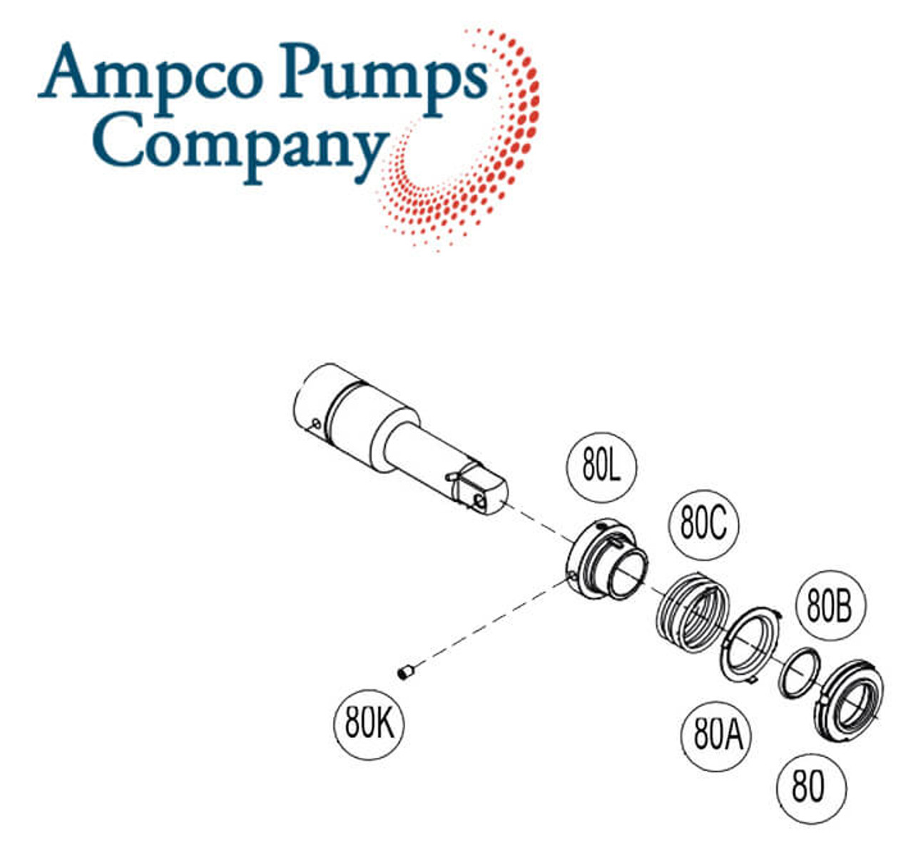 Ampco Pump Part Number 60C-3-34A-U