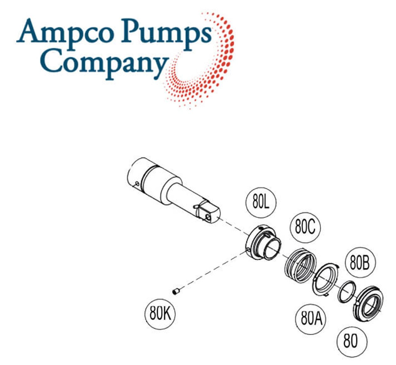 Ampco Pump Part Number 60C-3-34A-V