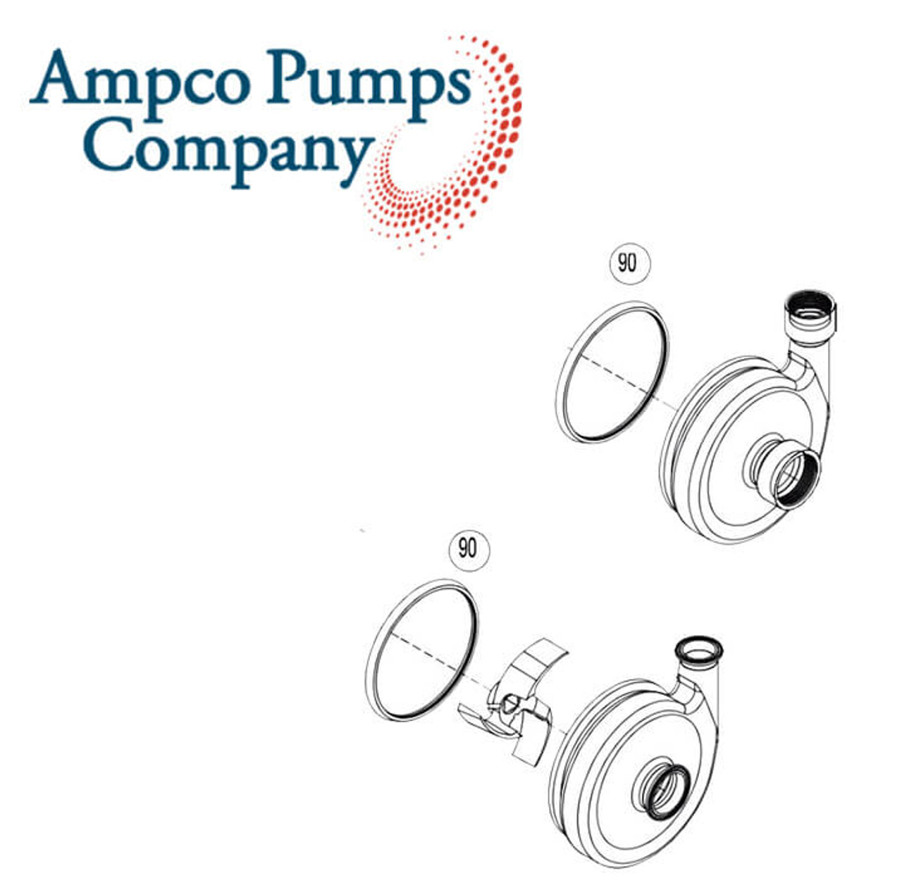 Ampco Pump Part Number S114-90A-U