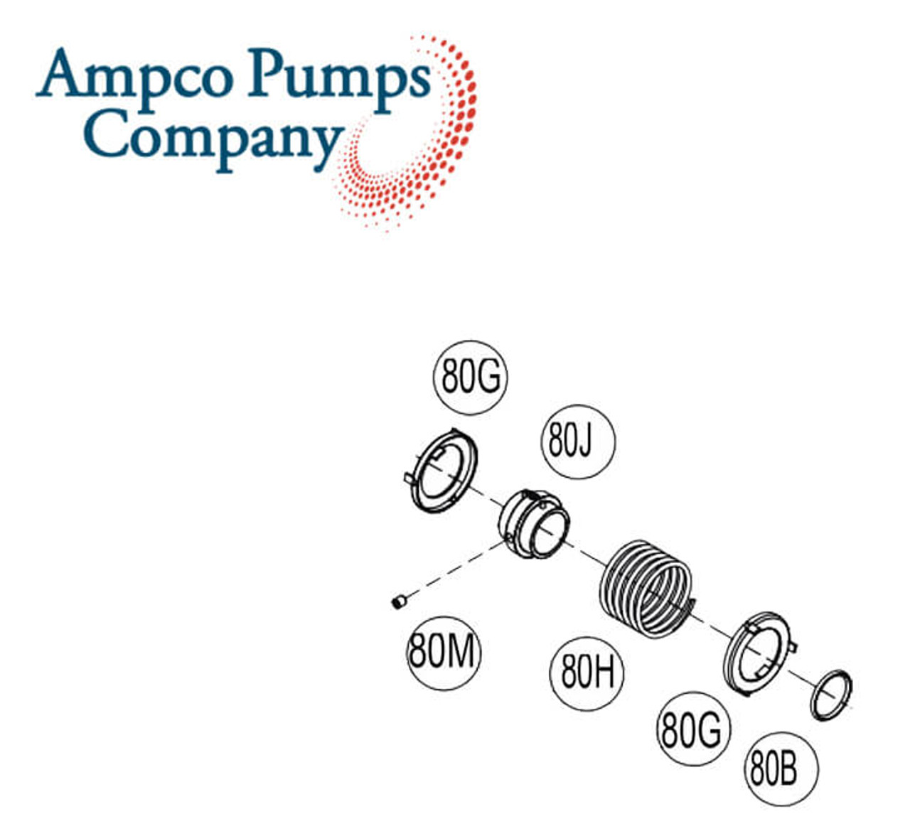 Ampco Pump Part Number 216E-80-4A