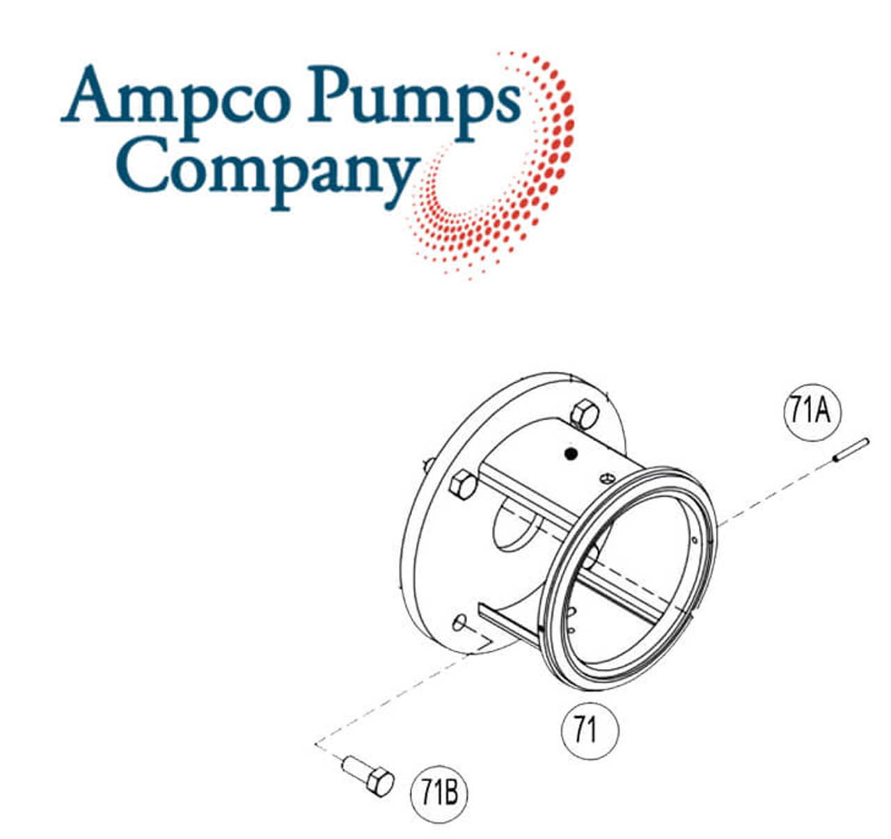 Ampco Pump Part Number 4410D25T-71-SS
