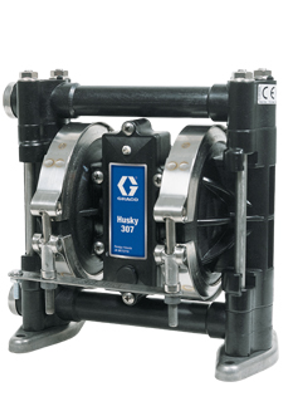 D31255 3/8" Graco Husky 307 Air Operated Double Diaphragm Pump