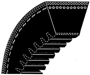 TB Wood's 3VX750 Ultra-V® Narrow Belt