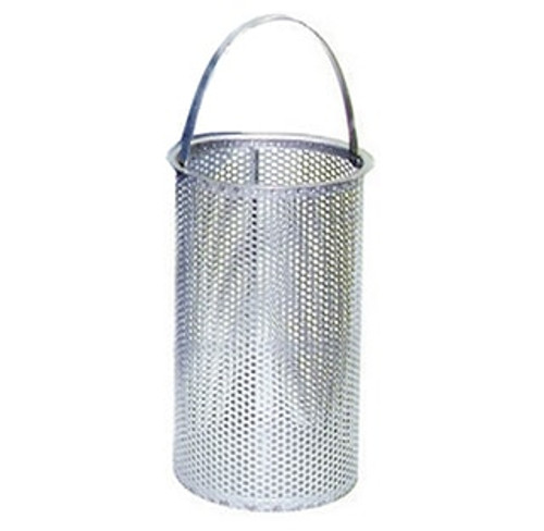 80 Mesh and 5/32" Perforation Replacement Basket for 4" Eaton Model 30R Strainer