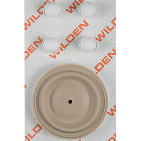 Wilden 01-9804-52 Wet Kit, 1/2'' Original Clamped, All Materials, Buna-N (1/2'' O/M/BNS