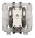 01-2682 1/2" Wilden Air Operated Double Diaphragm (AODD) Pump, P1/PPPPP/TNU/VT/KTV/0502