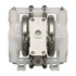 01-2664 1/2" Wilden Air Operated Double Diaphragm (AODD) Pump,  P1/PPPPP/WFS/TF/KWF