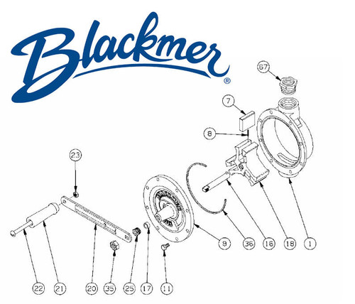 920178 Capscrew for Blackmer 414B, 807B and 828B Pumps