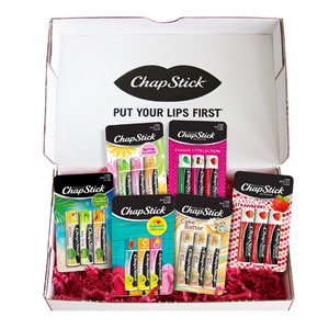ChapStick® Spring/Summer Seasonal Pack with best selling seasonal flavours. 18 sticks to gifts to ChapStick collectors!