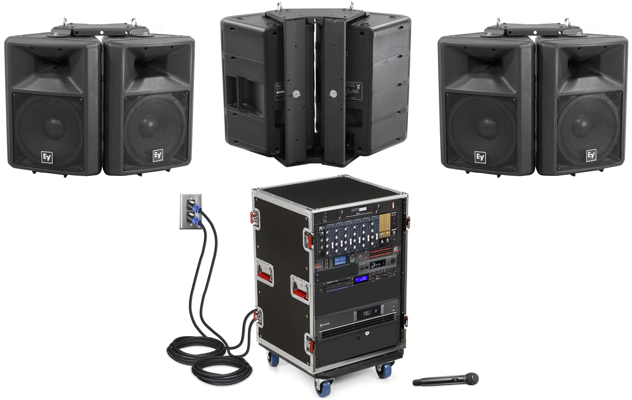 EV gym sound system