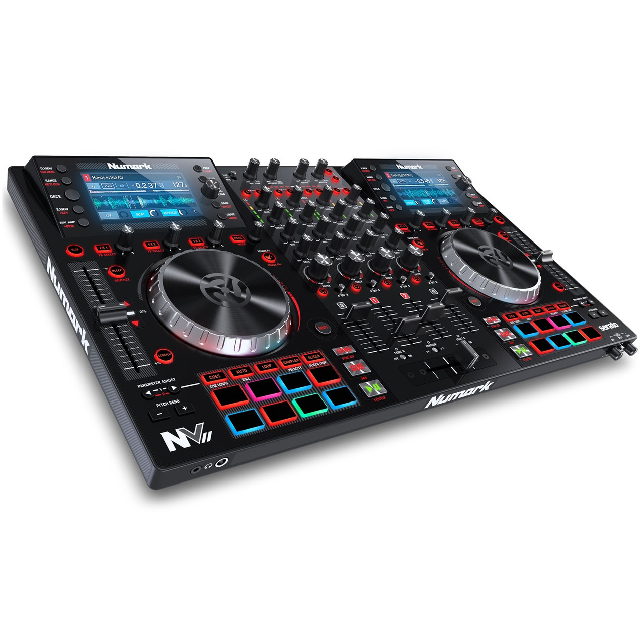 DJ Equipment Package with Peavey Triflex II and Numark NVII Dual