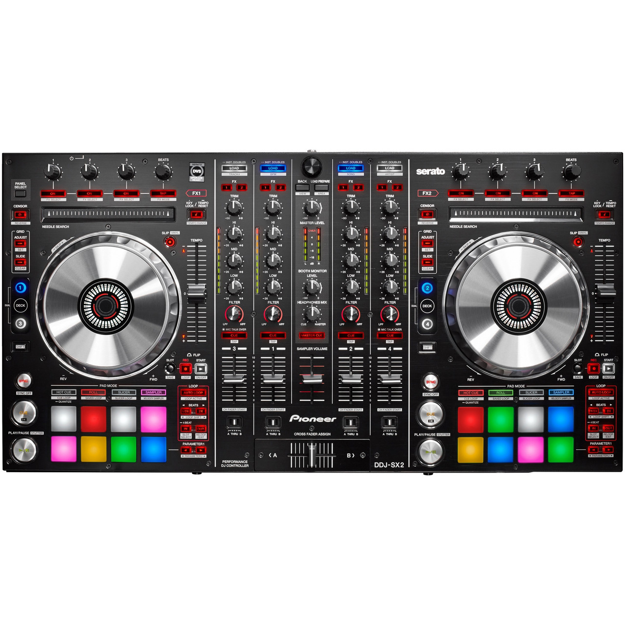 Pioneer DDJ-SX2 4-Channel DJ Controller for Serato DJ Pro