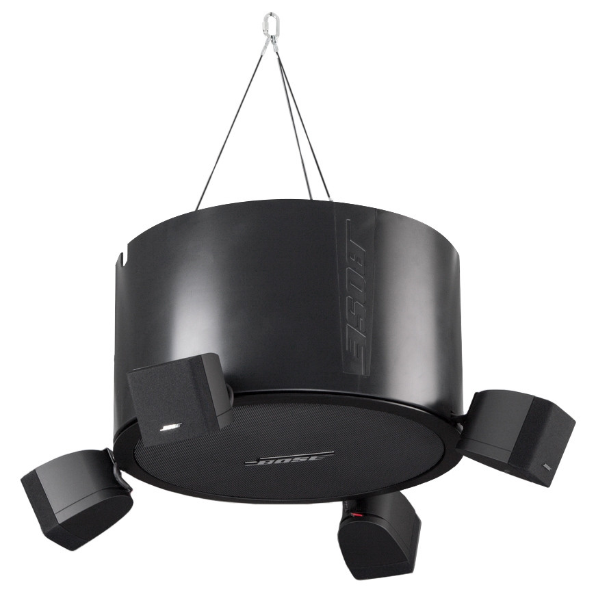 Bose 4-Zone Restaurant Sound System with 4 Omni Pendant-Mount