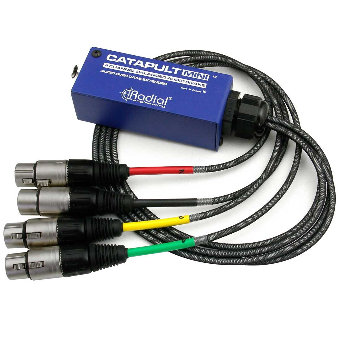 Radial Engineering Catapult Mini TX 4-Channel Cat 5 Audio Snake