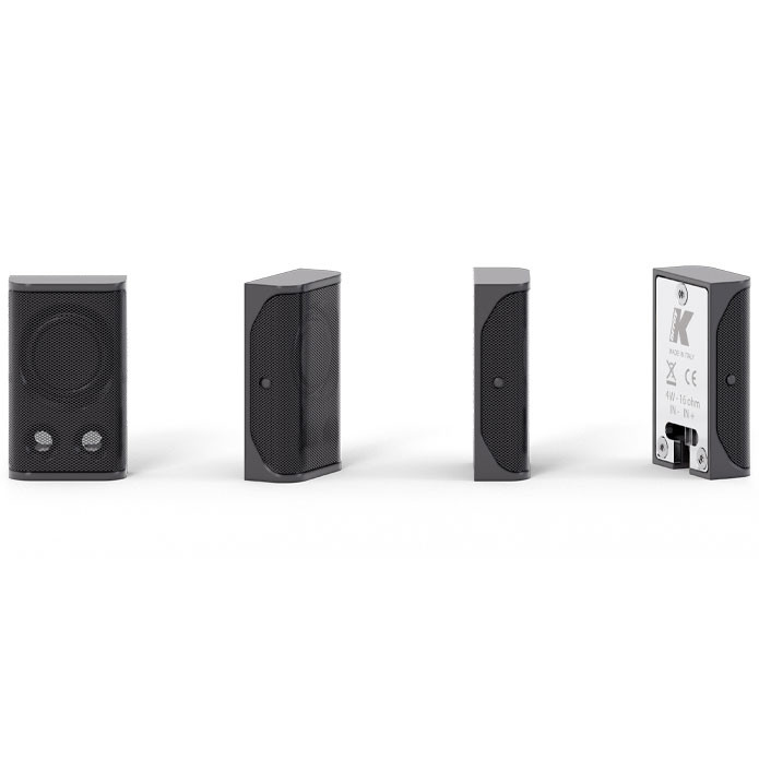 K-Array Lyzard-KZ1 Ultra-Mini Point Source Speaker with 0.5 inch