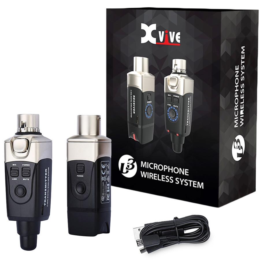 Xvive U3 2.4 GHz Digital Wireless Microphone System