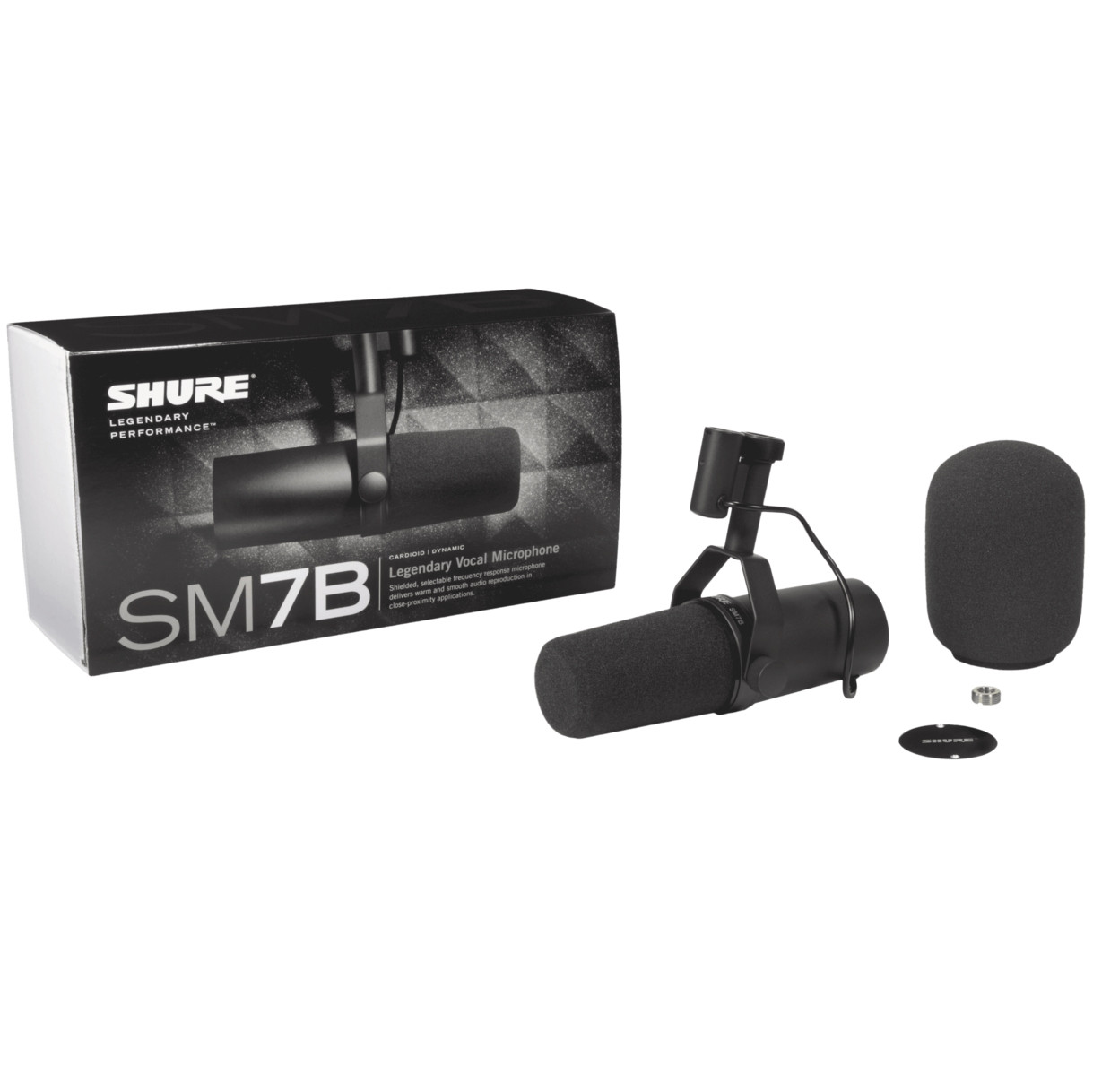 Shure SM7B Cardioid Dynamic Vocal Microphone