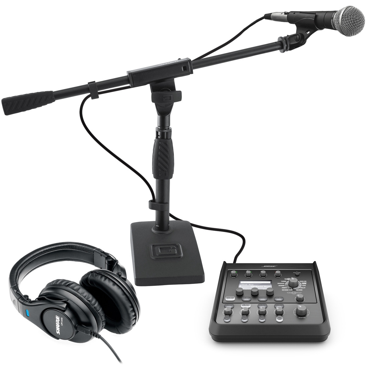 Live Streaming Equipment Package with Bose T4S ToneMatch Compact