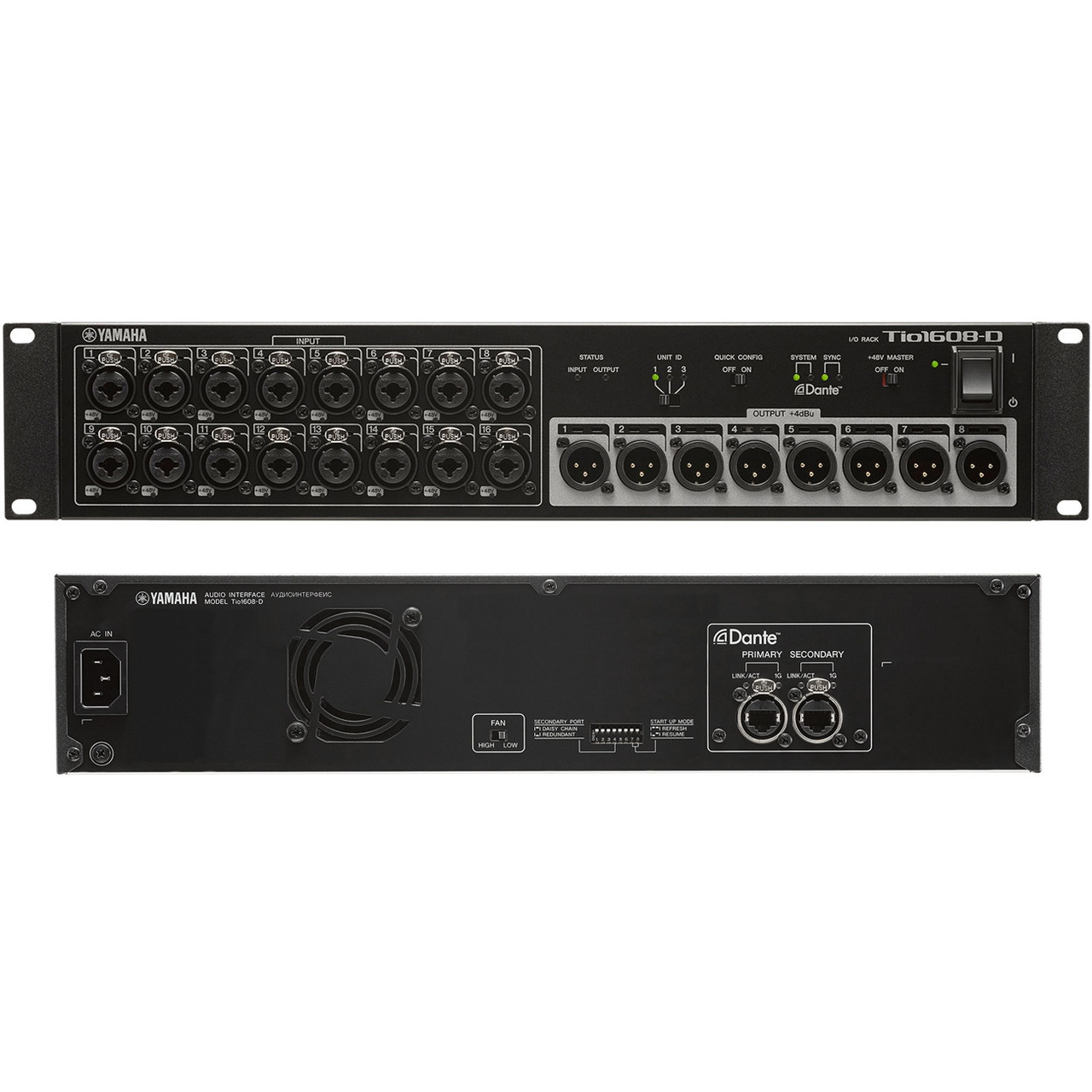Auditorium Sound System with Yamaha PA Speakers, Digital Mixer
