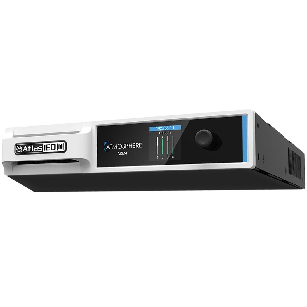 AtlasIED Atmosphere AZM4 4-Zone Audio Processor with WiFi and DSP